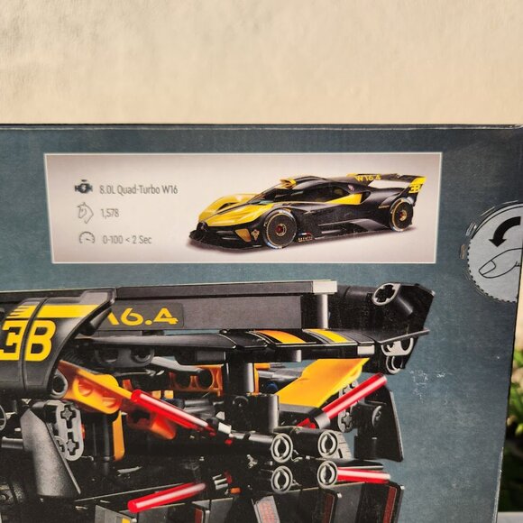 NEW LEGO Technic Bugatti Bolide Race Car Model 42151 Building Set Collectible Sp - Picture 5 of 13
